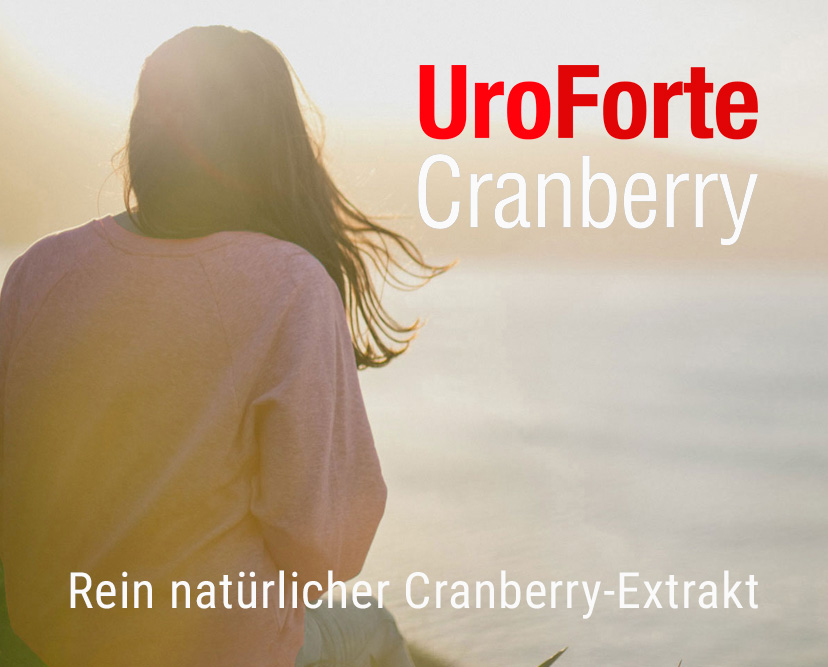 Mit rein natürlichem Cranberry-Extrakt
